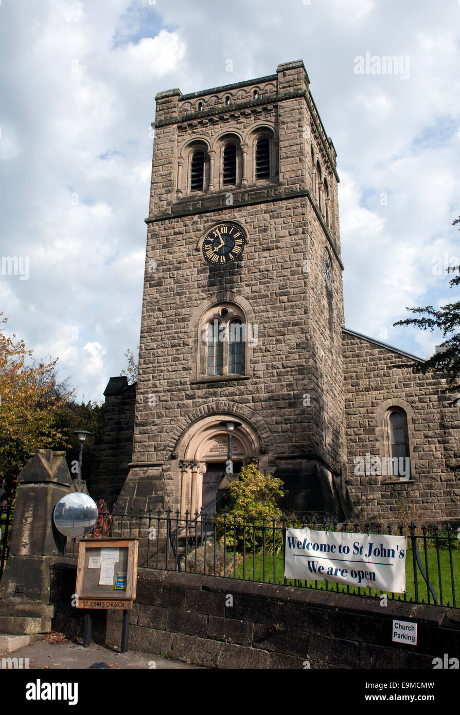 St. John`s Church, Ashbourne, Derbyshire, England, UK Stock Photo